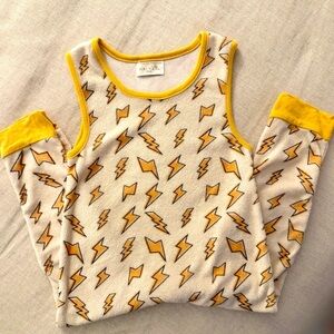 Miki Miette Drew Romper - Lightning Bolt Terry